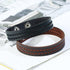 braunes rohleder armband herren manschette breitarmband uniqal sale